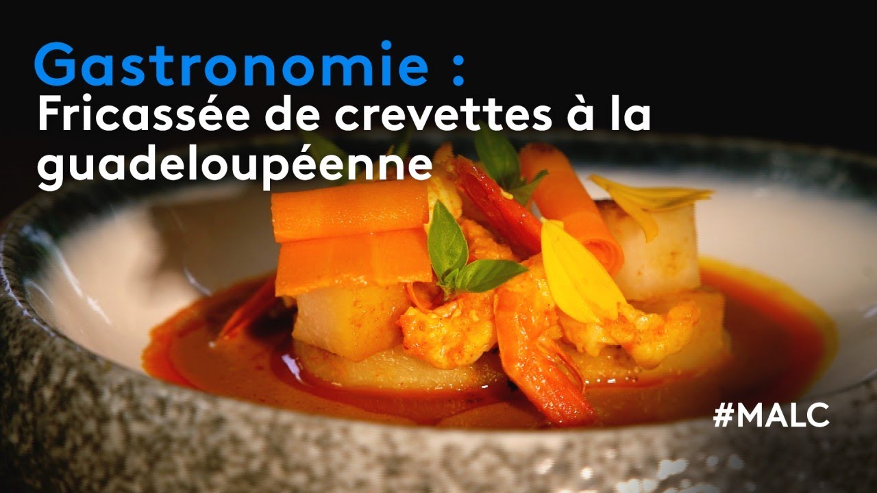 Gastronomie : fricassée de crevettes à la guadeloupéenne