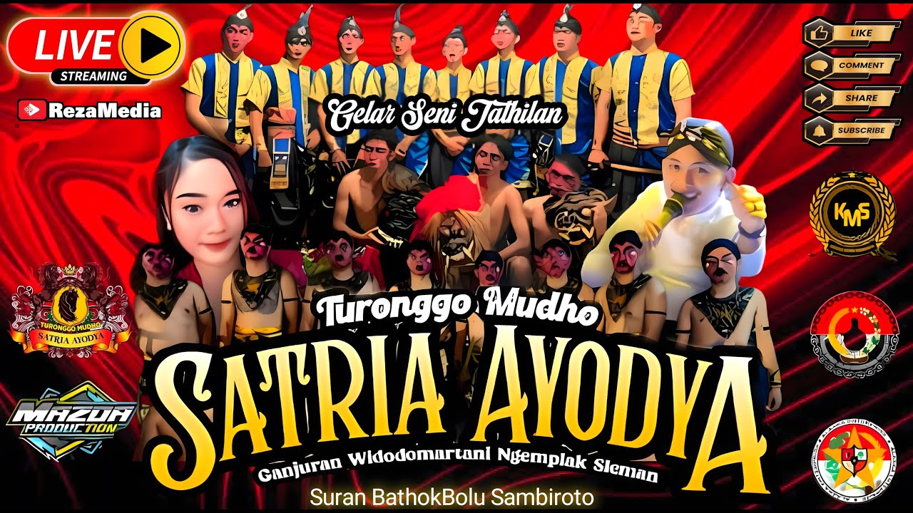 🔴#Live🔥TURONGGO MUDHO SATRIA AYODYA #Streaming Jathilan TMSA @ Suran BathokBolu Sambiroto Kalasan