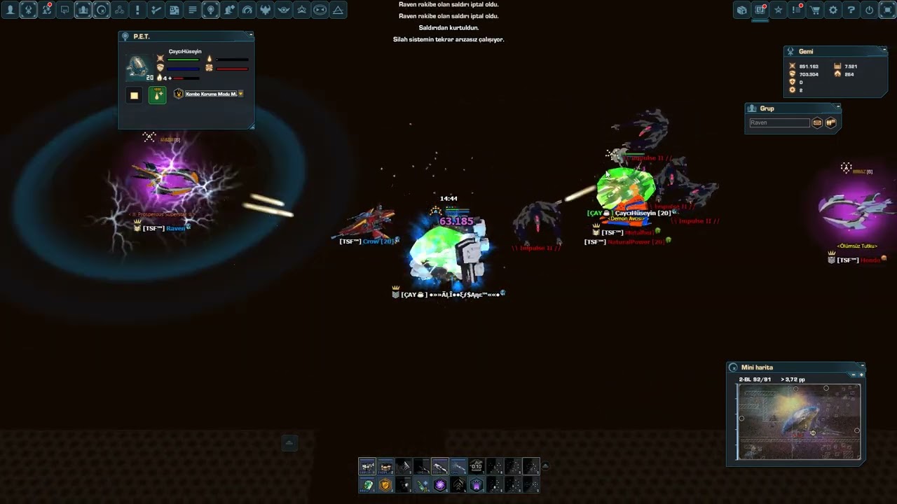 DarkOrbit Bl Haritası 1 Vs 3