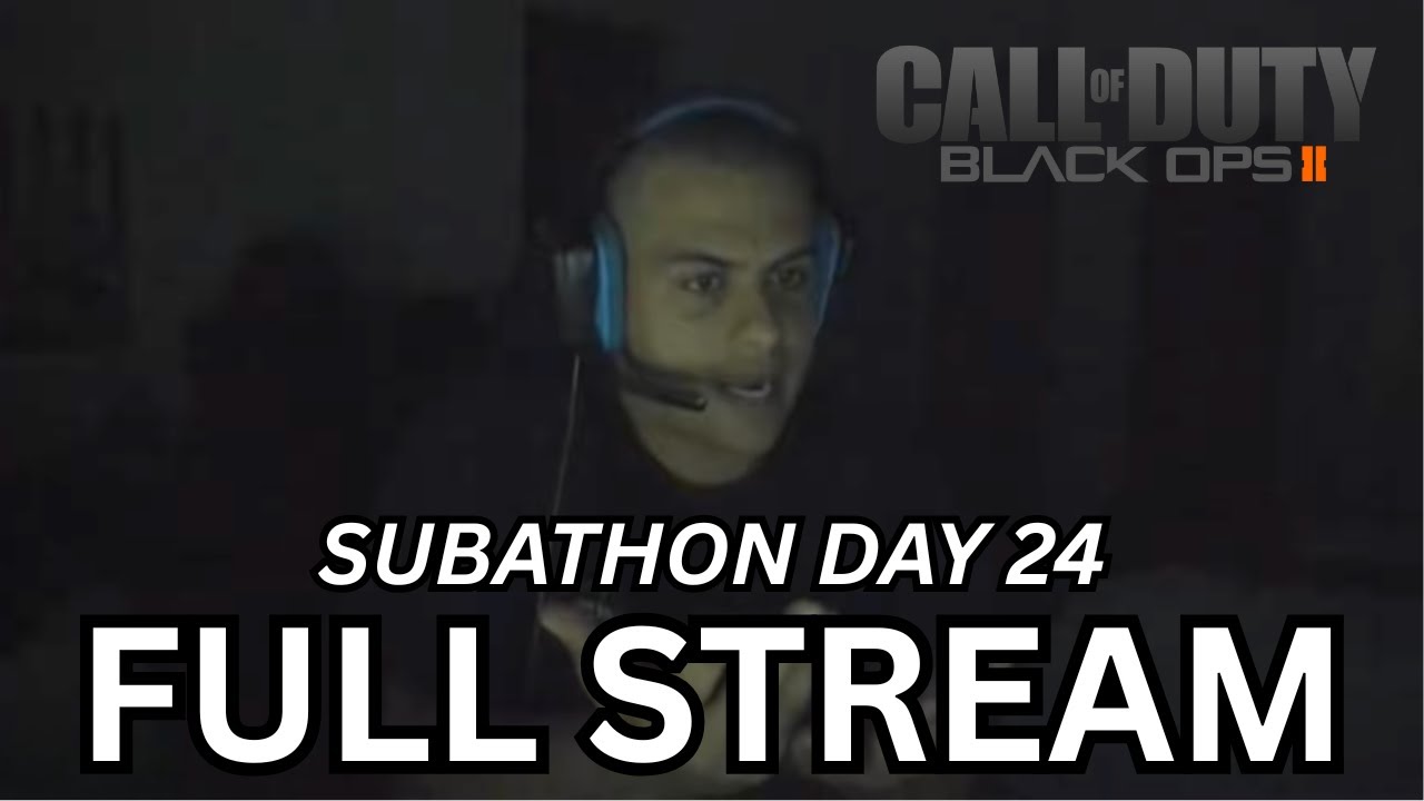24 OCT - FAZE SUBATHON 2 DAY 24: Late Night Black Ops 2 W/ JasonTheWeen! (PART 2)