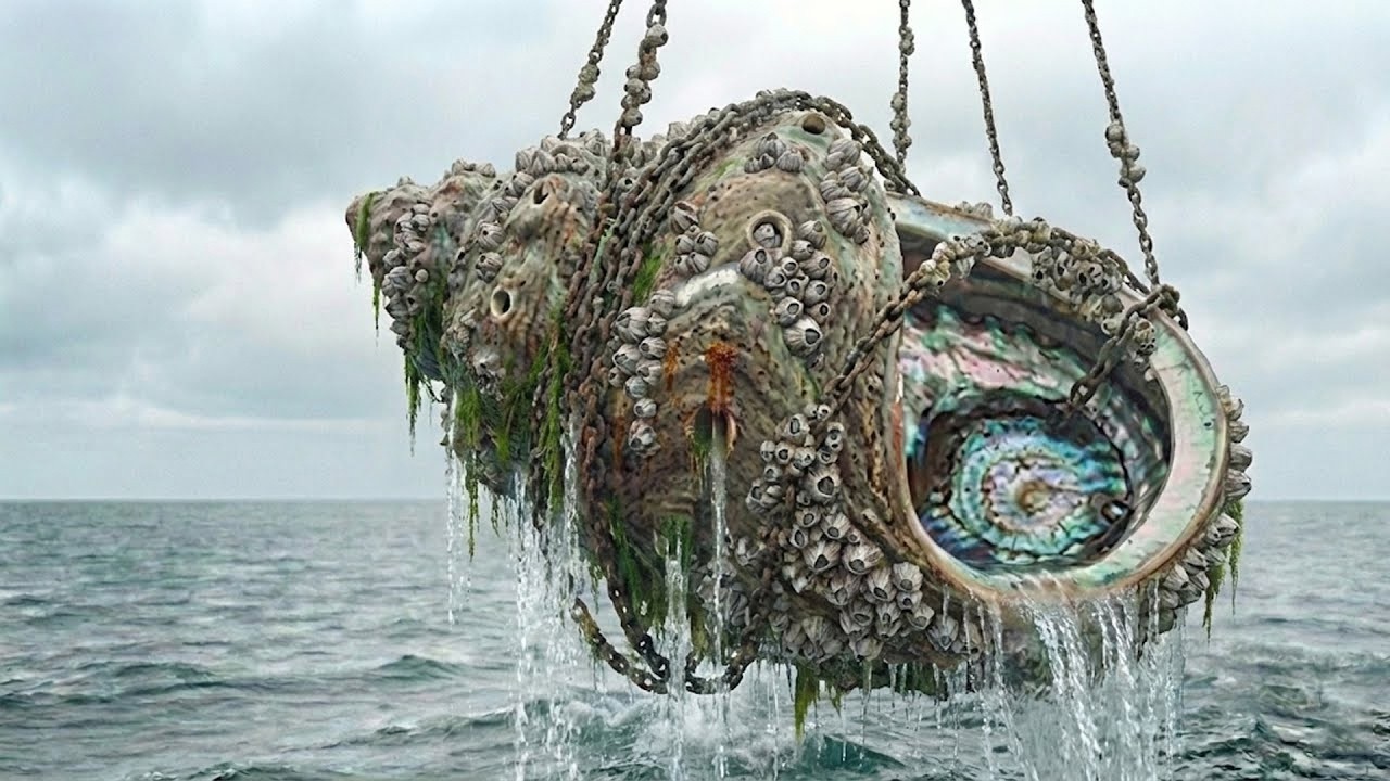 Giant Machines Retrieve Prized Abalone from the Ocean Floor - Deep Sea Abalone Harvesting #01