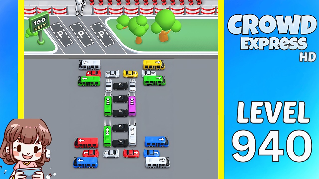 Crowd Express Level 940 Solution Walkthrough