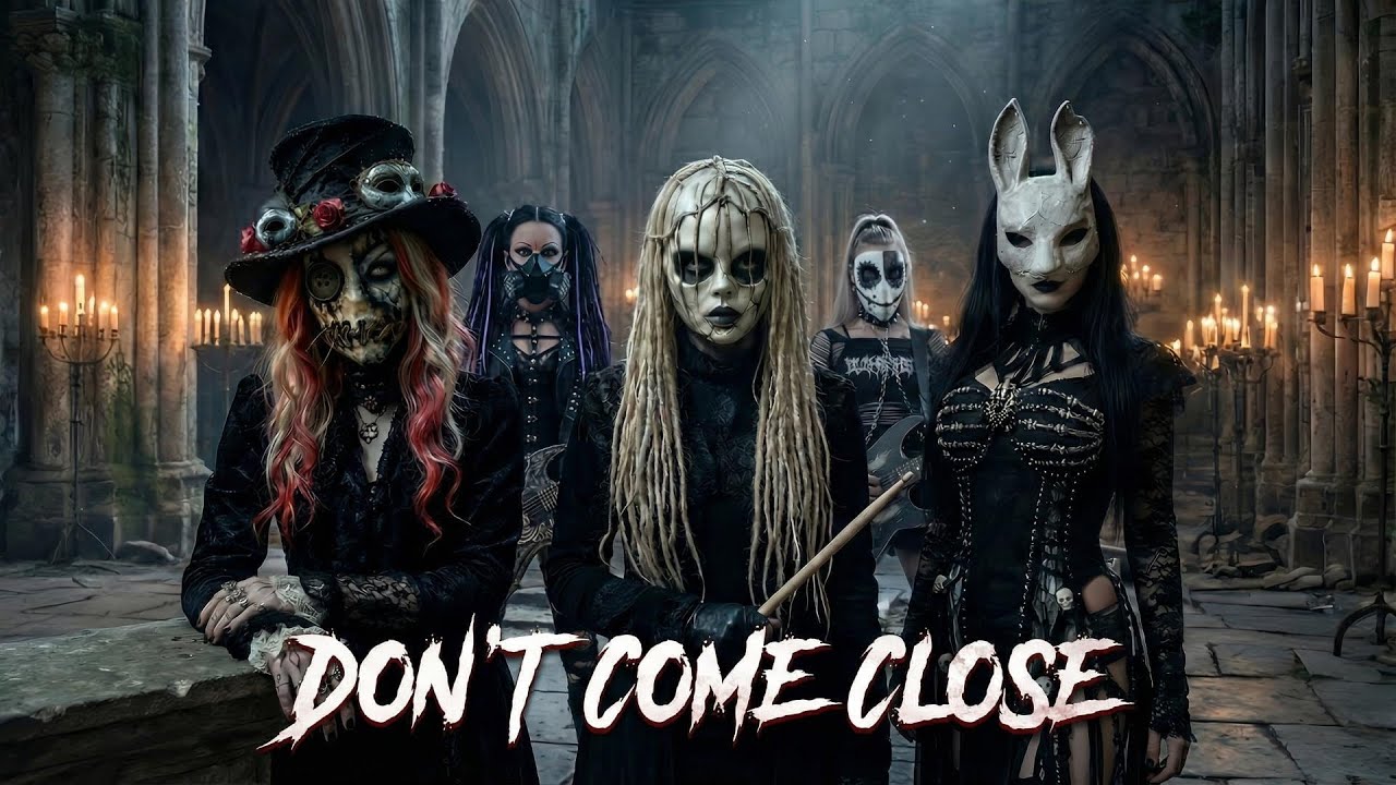 Don’t Come Close | Dark Gothic Screamo Metal | Masked Ritual Performance #music #song #metal #viral