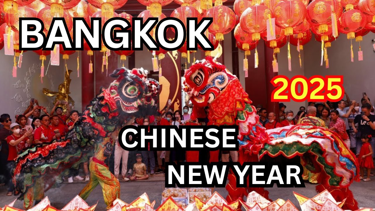 We Explored Chinatown for Chinese New Year in Bangkok (This Surprised Us!)