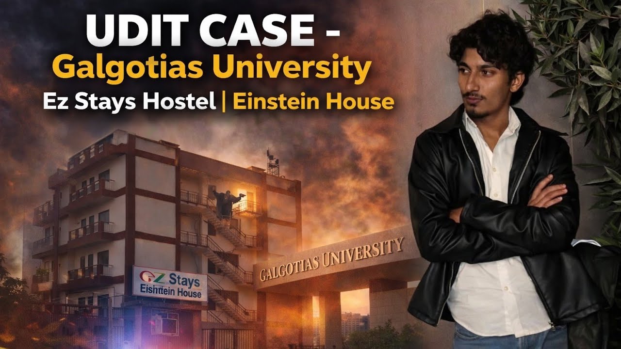 Udit Case | Ez Stays Hostel | Einstein House | Galgotias University | Greater Noida 