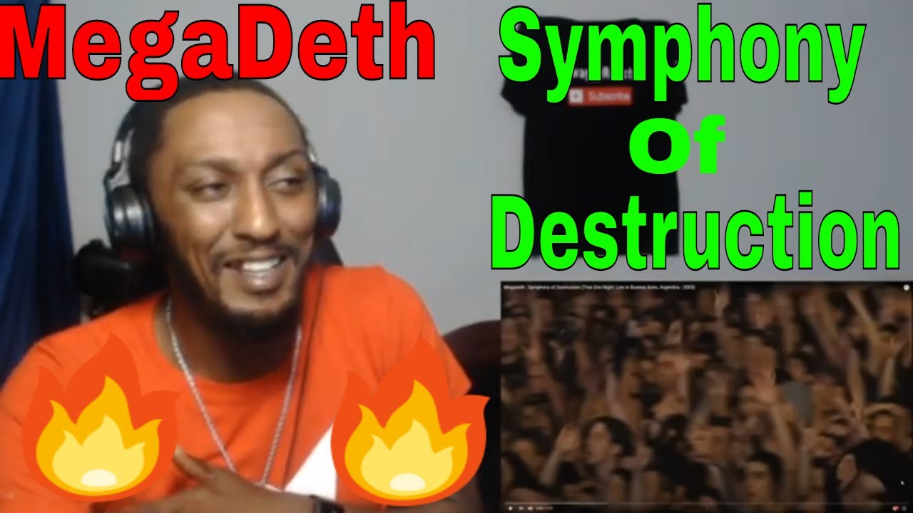 First Reaction to Megadeth - Symphony of Destruction