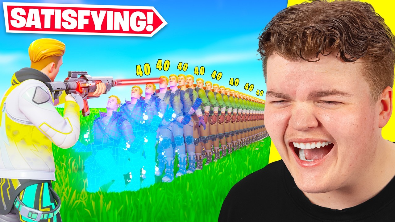 Reacting To SATISFYING Fortnite Moments!