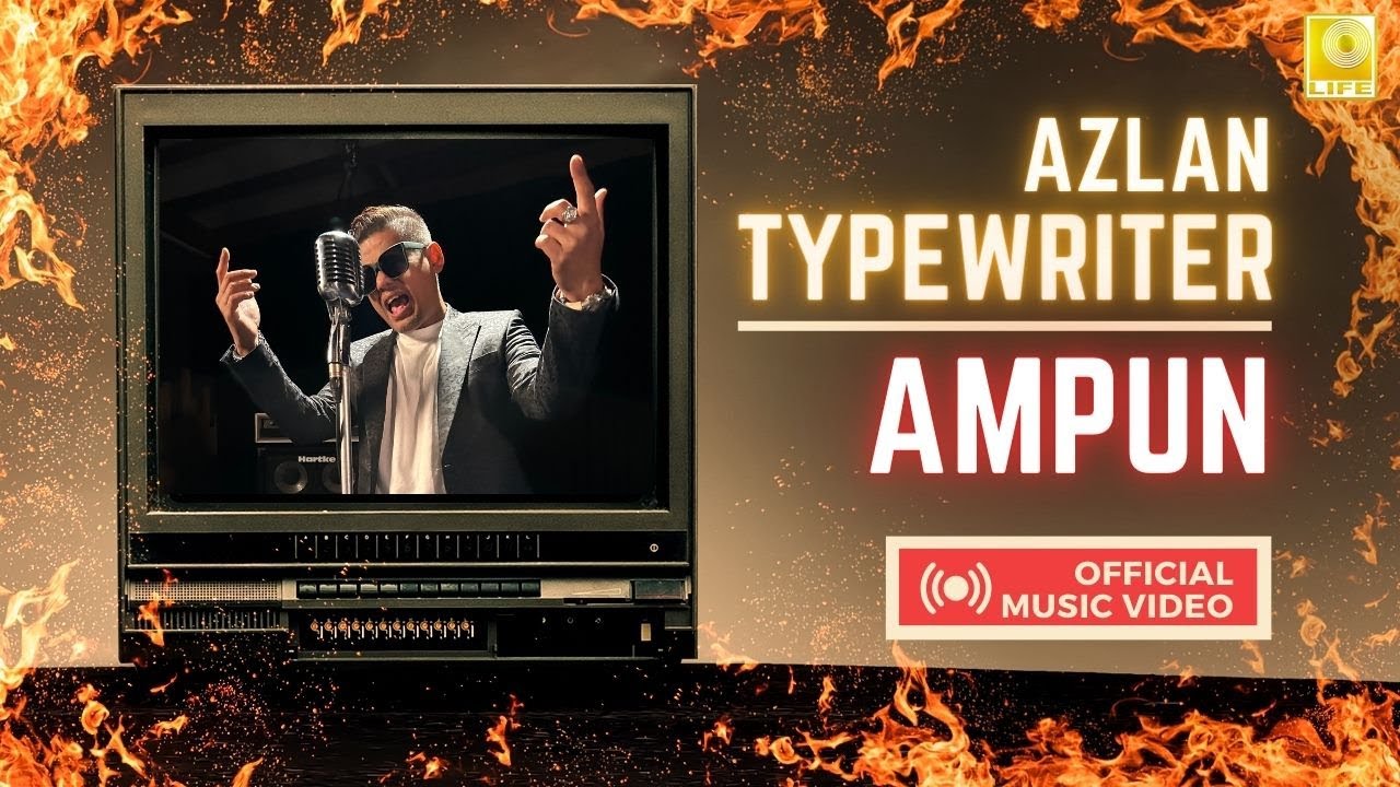 OST  Bintang Yang Terindah | Azlan Typewriter - Ampun (Official Music Video)