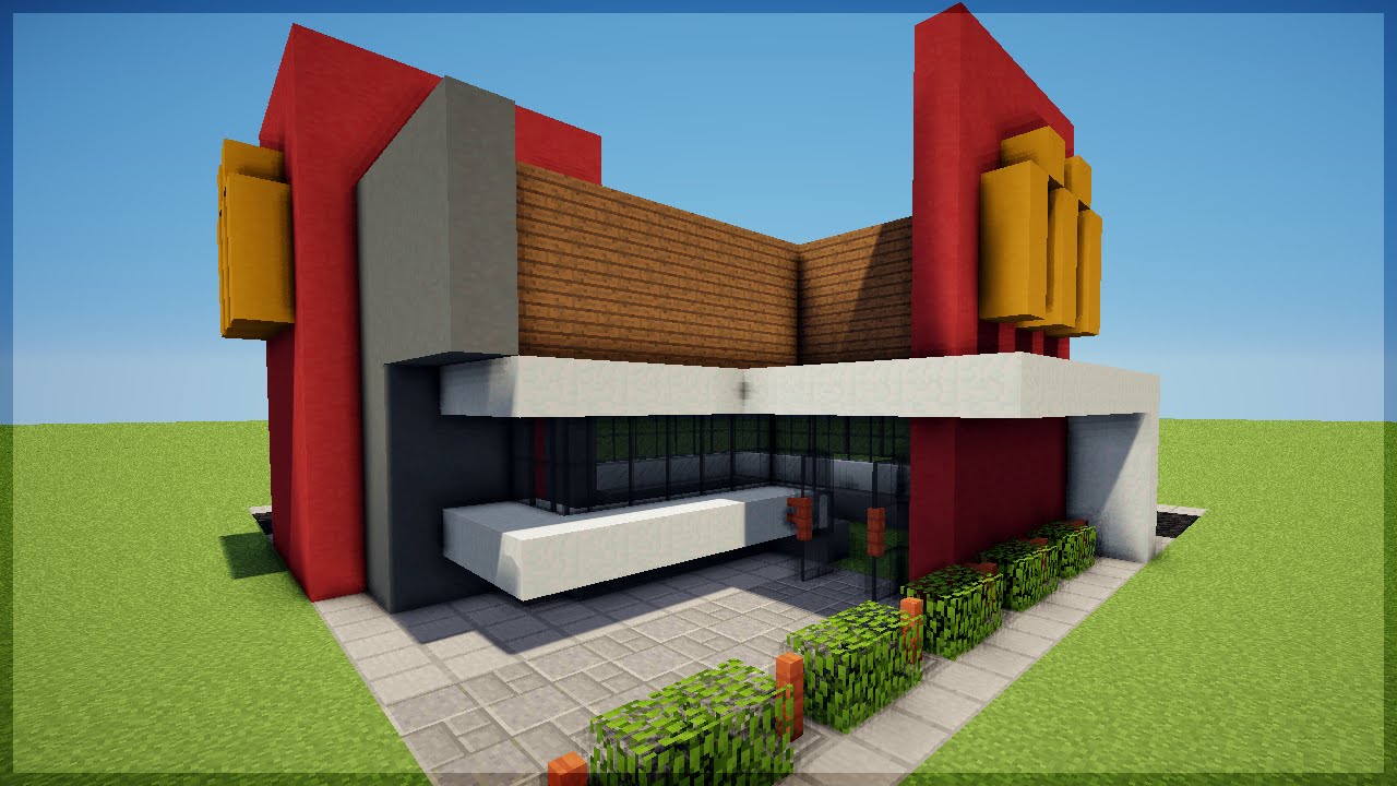 Minecraft: Como construir um McDonalds Moderno