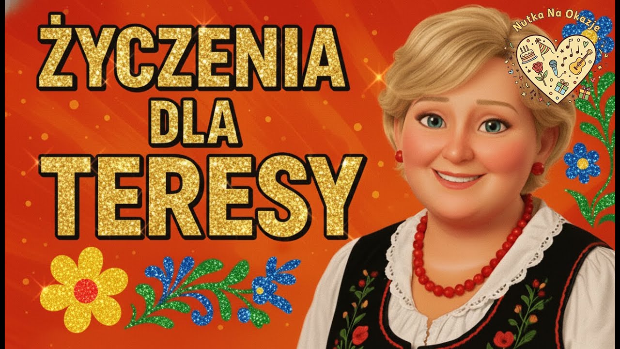 Życzenia imieninowe dla TERESY 💐 Wesoła piosenka z życzeniami | Disco Polo Biesiada