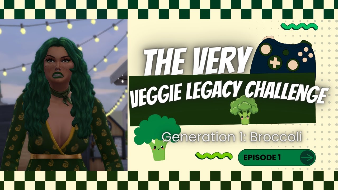 The Very Veggie Legacy Challenge: Generation 1 Broccoli