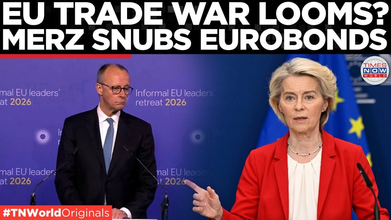 WATCH: Merz Blats EU, Warns Of Protectionist Trap In Fiery Retreat Speech in Brussels | World News