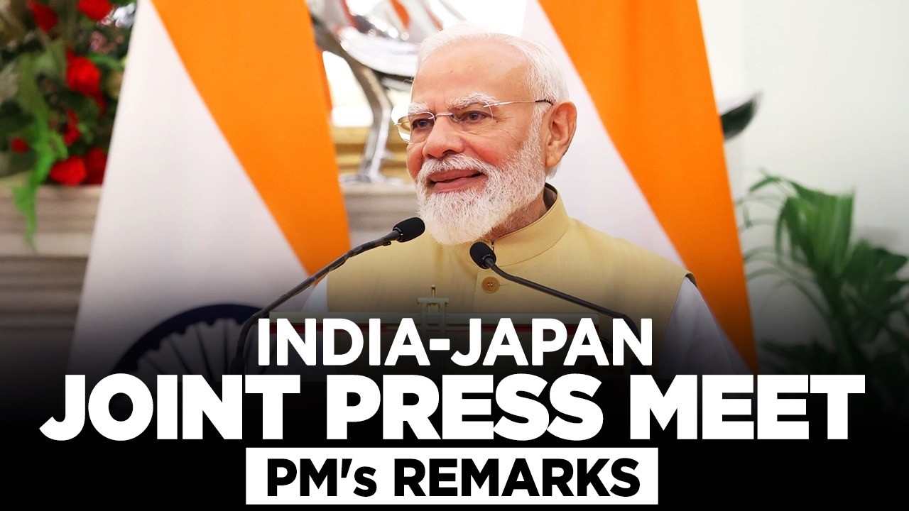 PM Modi's remarks during the joint press meet with Japanese PM Sanae Takaichi