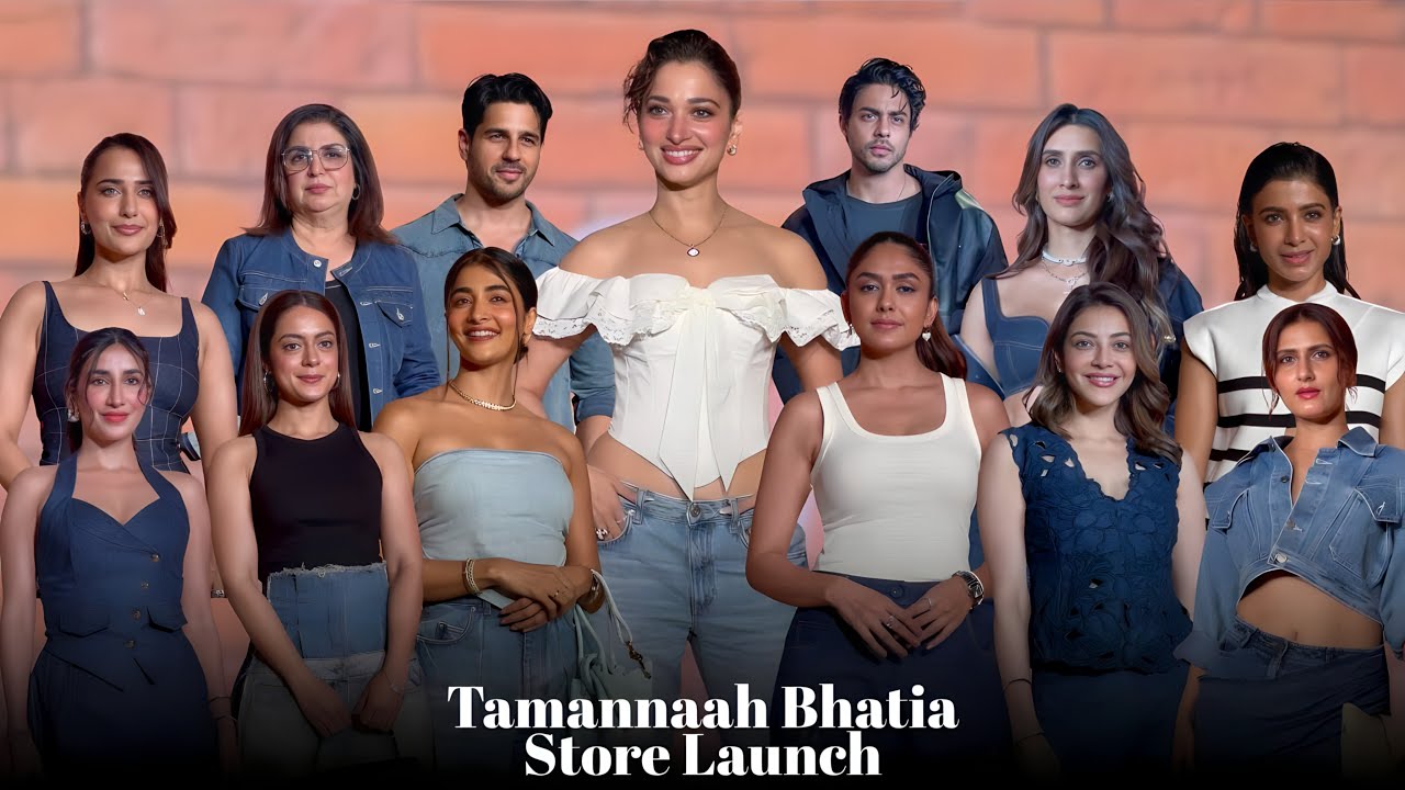 Tamannaah Bhatia Jewellery Store Launch in Mumba | Aryan Khan,Samantha Sidharth,Kajal Agrawal