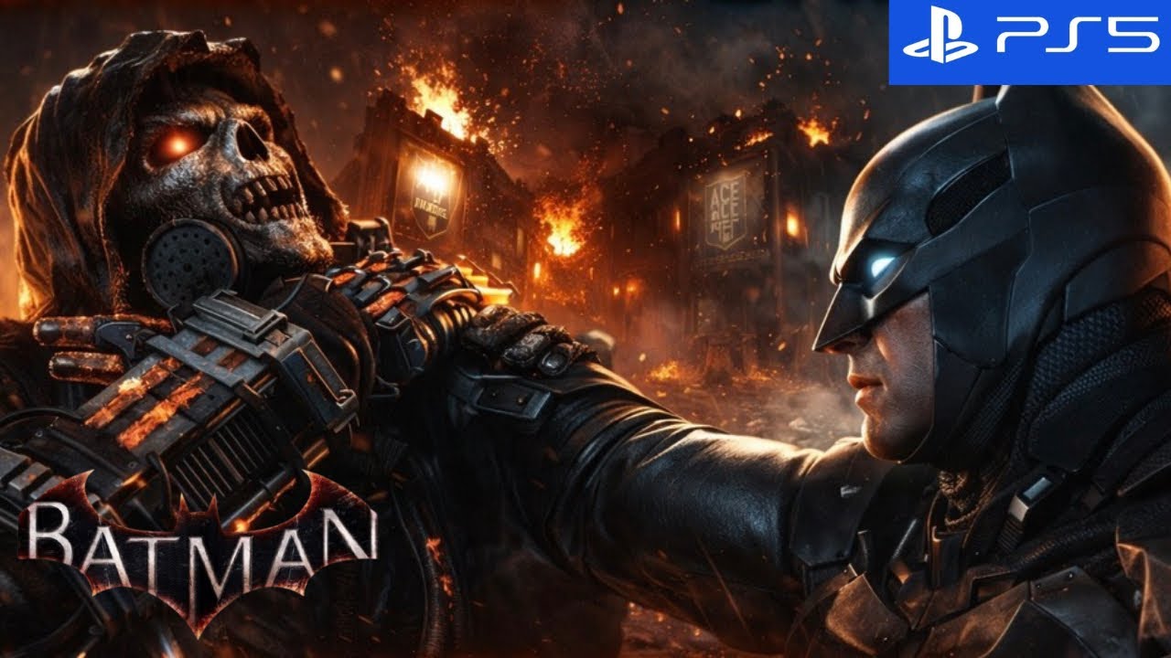 BATMAN ARKHAN KNIGTH |                                Câmara de Gás (PS5) 4k 60 FPS