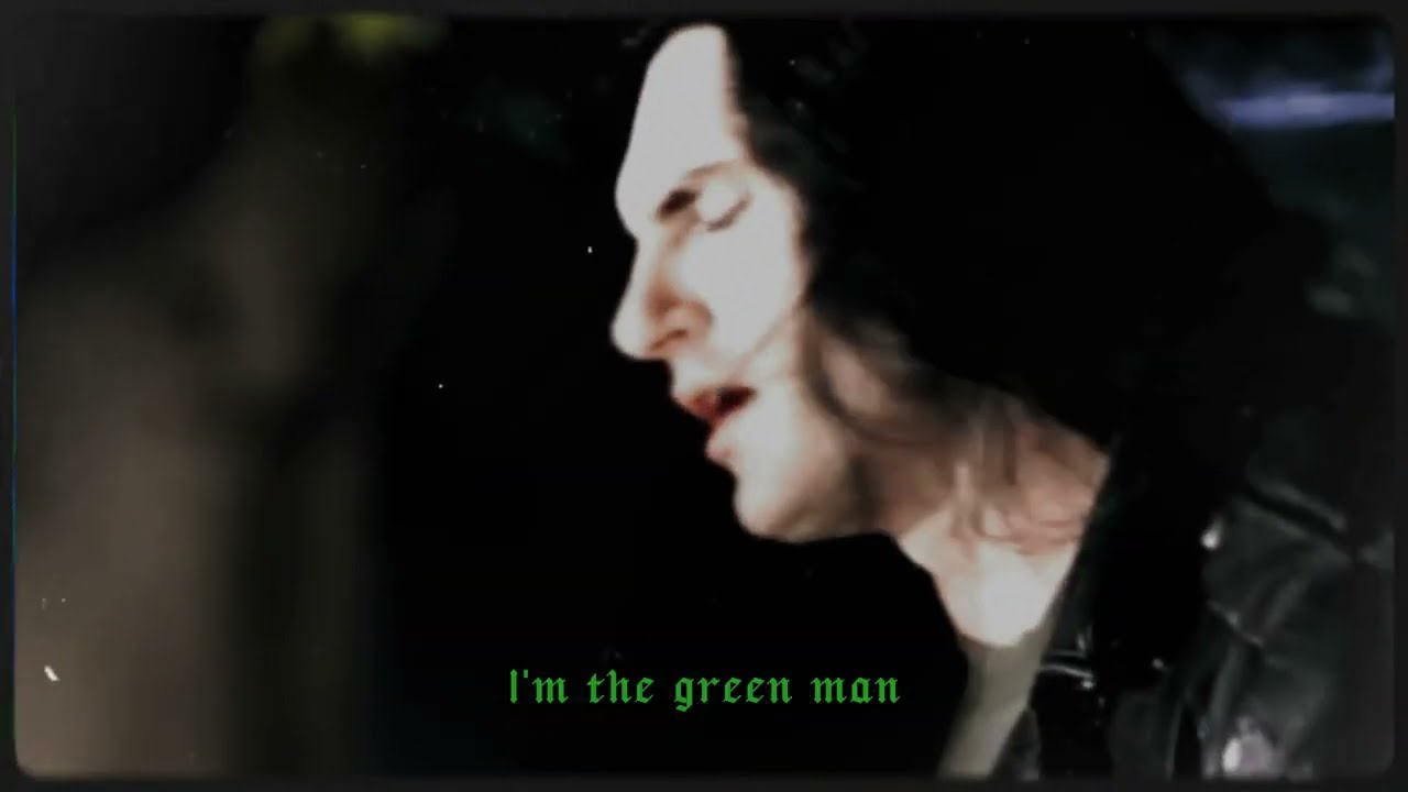 Type ⊖ Negative - Green man with lyrics || Unofficial Music Video ||