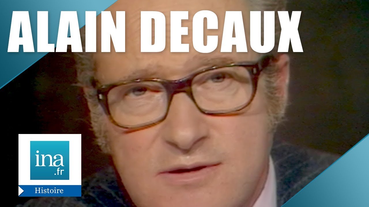 Alain Decaux raconte : La bande &agrave; Bonnot | Archive INA