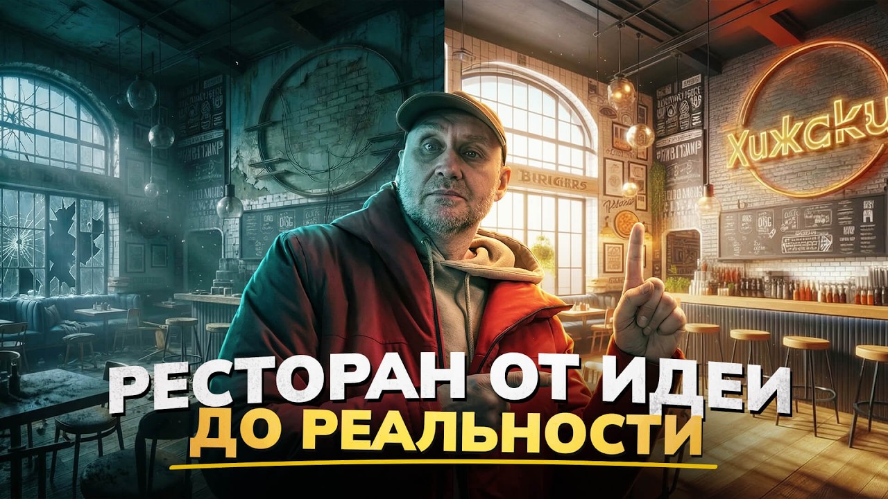 Ресторан от идеи до реальности.