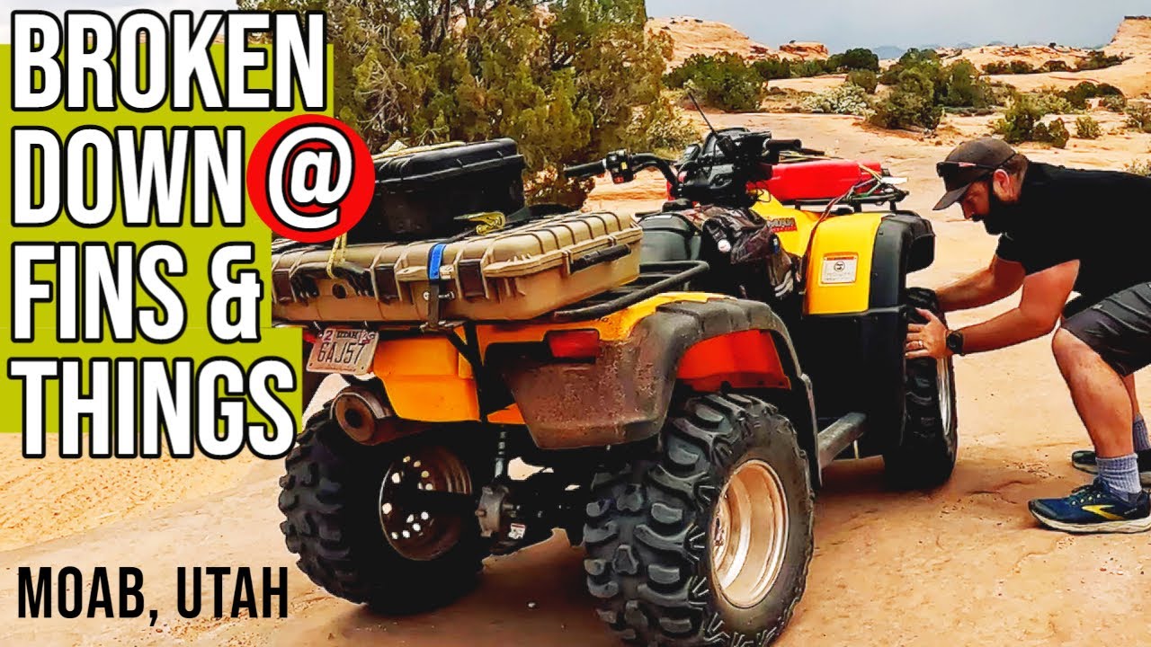 ATV Tie Rod End Fix on the Trail!