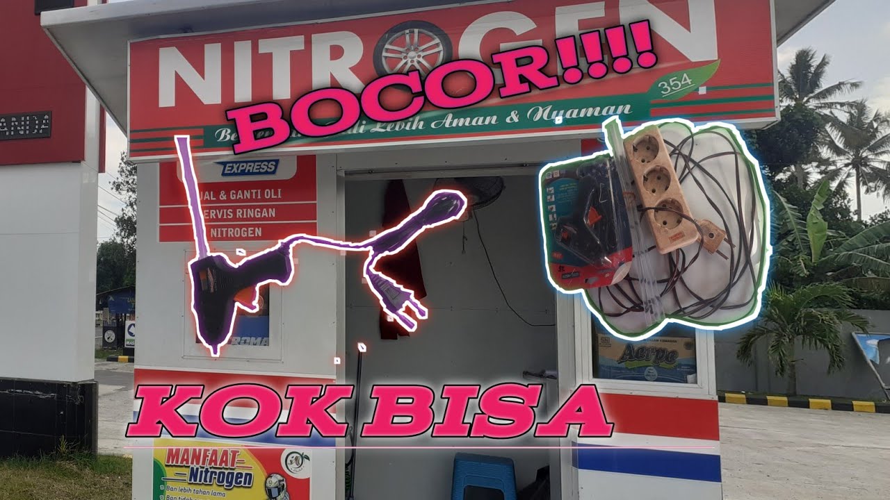 Cara Mengatasi Kios Nitrogen Yang Bocorrr#Cara Menggunakan Lem lilin#Bang Casper_201