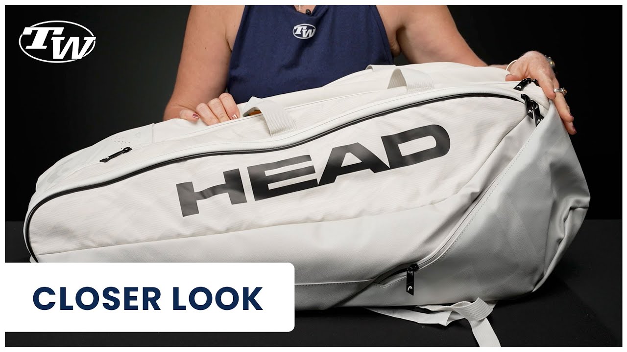 Take a closer look at the 2023 Head Pro X Tennis Bag in XL (endorsed by Novak Djokovic)