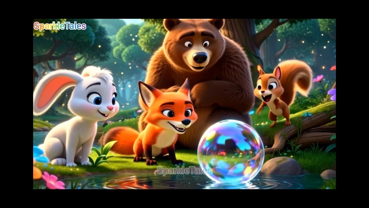 Sharing is Caring 🤝🐰 | Bunny, Bear, Squirrel & Fox | Kids Story