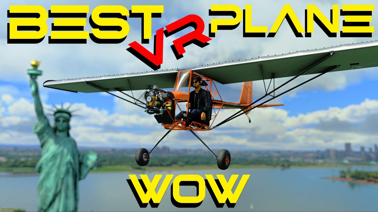 BEST MSFS Virtual Reality PLANE yet! - SOLO 103 Ultralight - RTX 3090 + HP Reverb G2!
