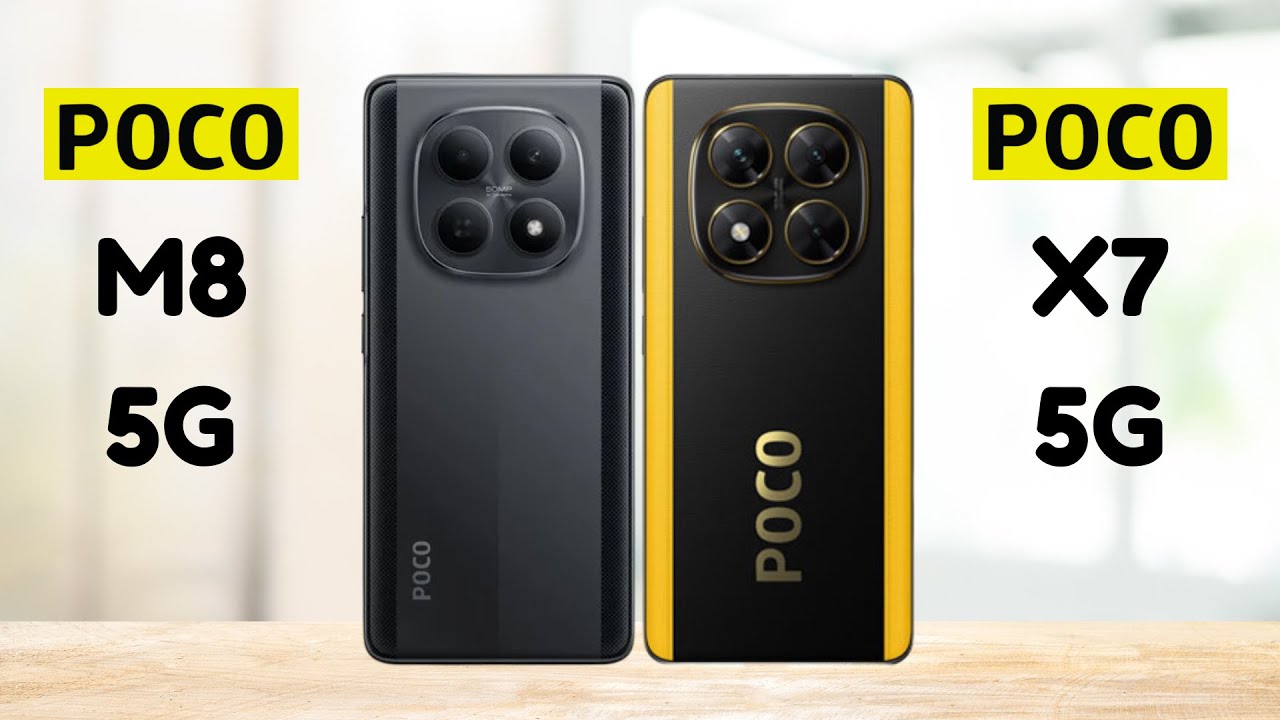 Poco M8 5G против Poco X7 5G — Полное сравнение 2026 года