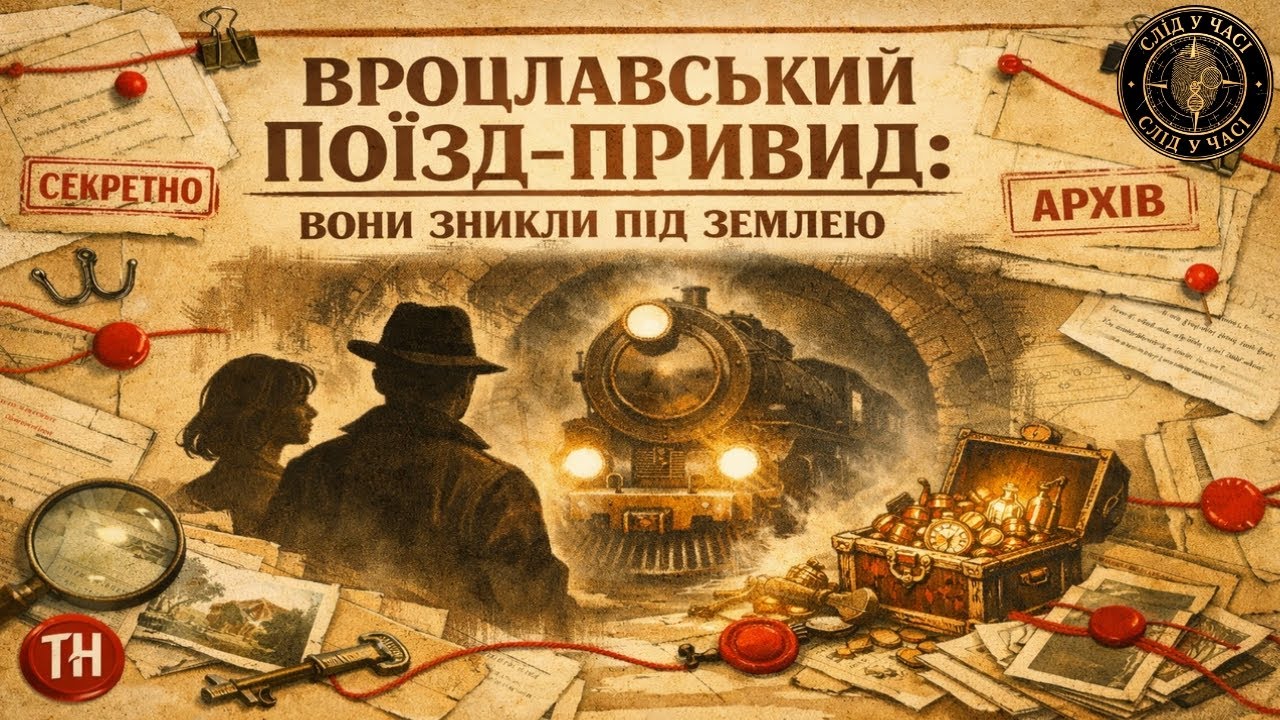Вроцлавський поїзд-привид: вони зникли під землею.