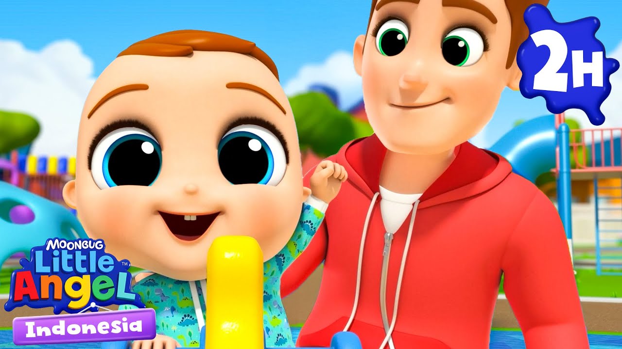 Lagu Taman Bermain | Little Angel Bahasa Indonesia | Kartun dan Lagu Anak