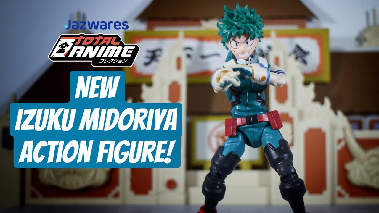 *NEW DEKU* Let’s Talk Jazwares Total Anime Izuku Midoriya Figure #myheroacademia #crunchyroll