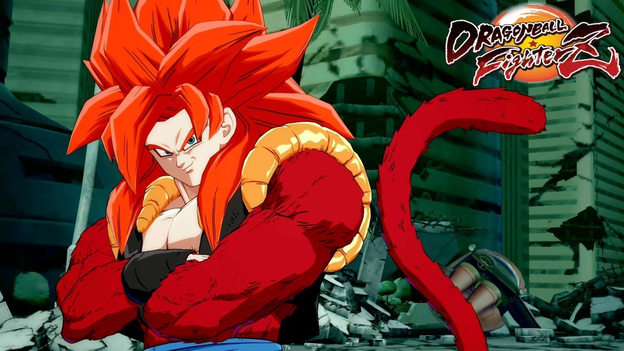 Super Saiyan 4 Gogeta Gameplay - Dragon Ball FighterZ DLC (Arcade Mode)