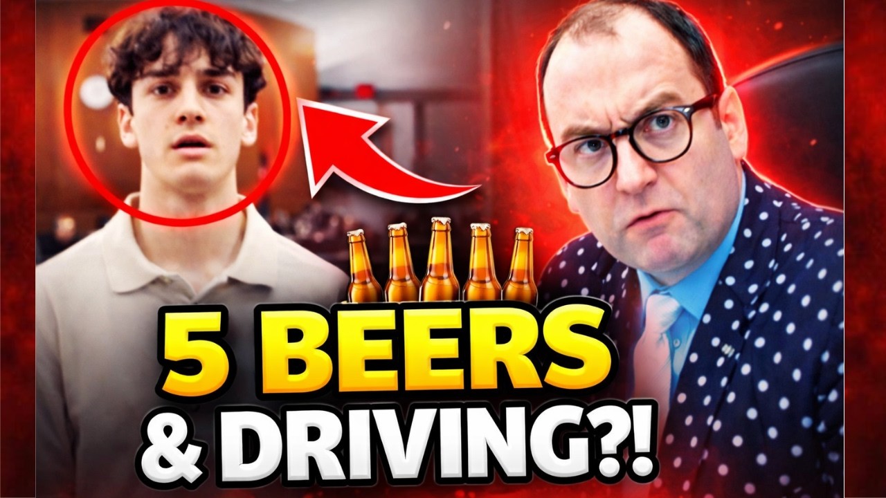 Driver Admits to 5 Beers Before Driving — Judge Shows Zero Mercy in Court