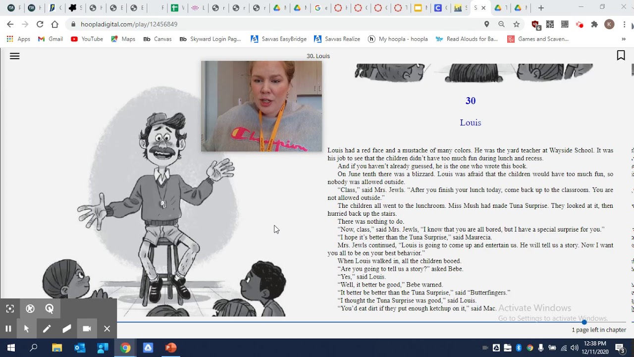 Chapter 30 Louis Sideways Stories From Wayside School Read-Aloud