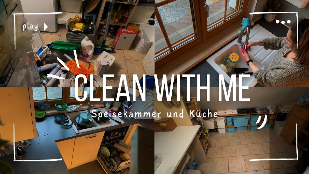 clean with me | Ordnung in der Speisekammer | Motivation