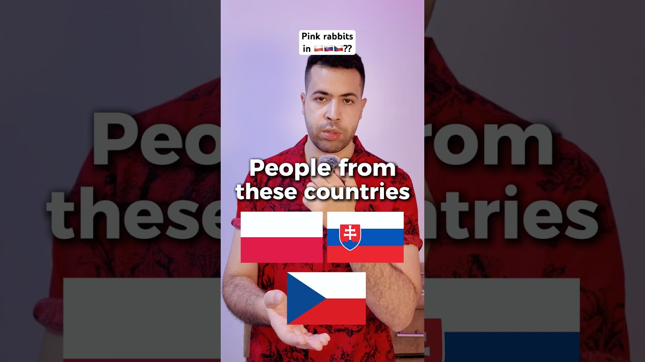 R&oacute;żowe Kr&oacute;liki w Polsce, Słowacji, Czechach?? #polski #słowacja #czeski #słowiański #języki