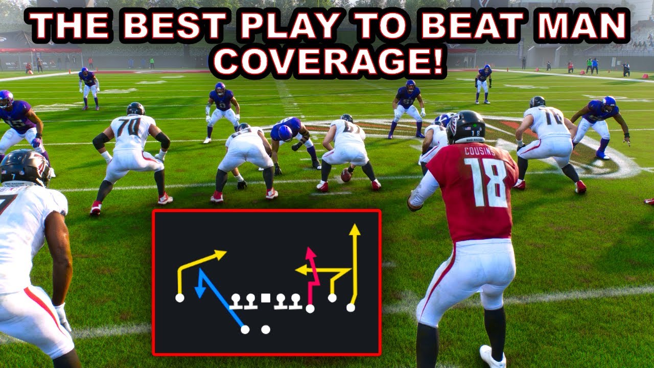 How I Beat Man Coverage In Madden 25!