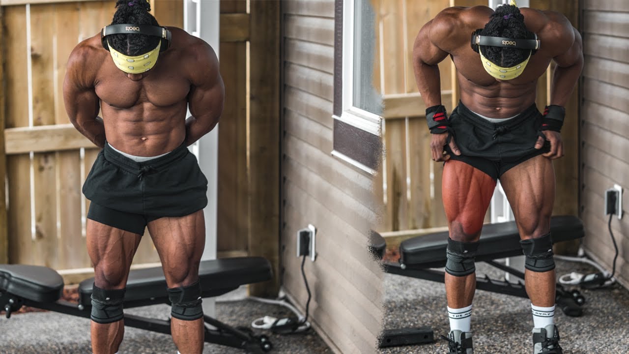 BARBELL Leg Workout at Home | RACK or NO RACK!