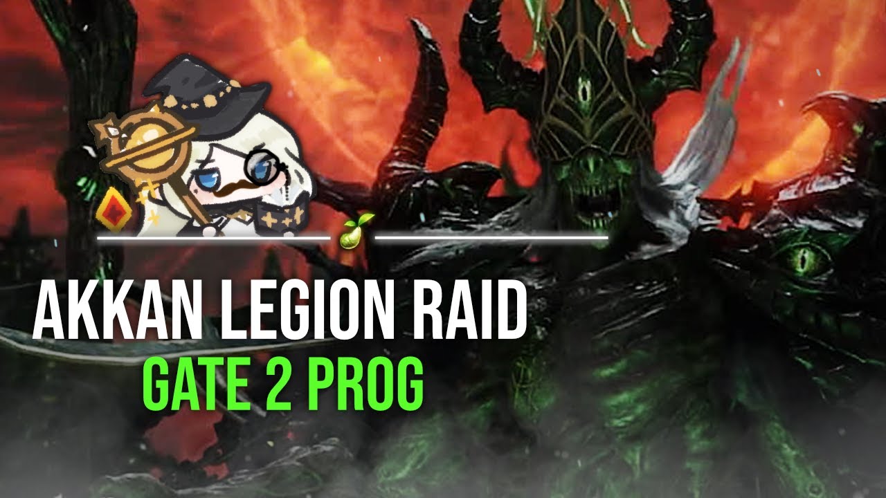 LOST ARK - Akkan Legion Raid Gate 2 Prog Day Summary