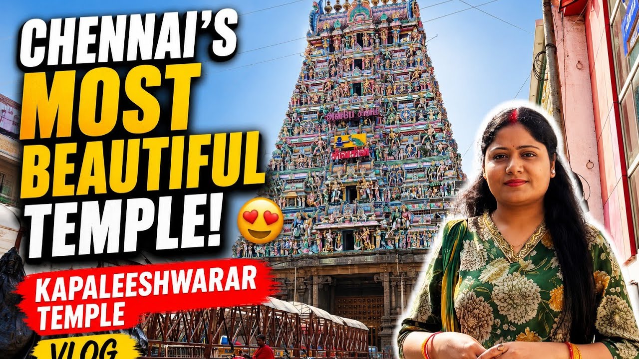 DARSHAN KA ASAR TURANT  ..Kapaleeswarar Temple History &Darshan |Must visit Temple  #tamilnadu 
