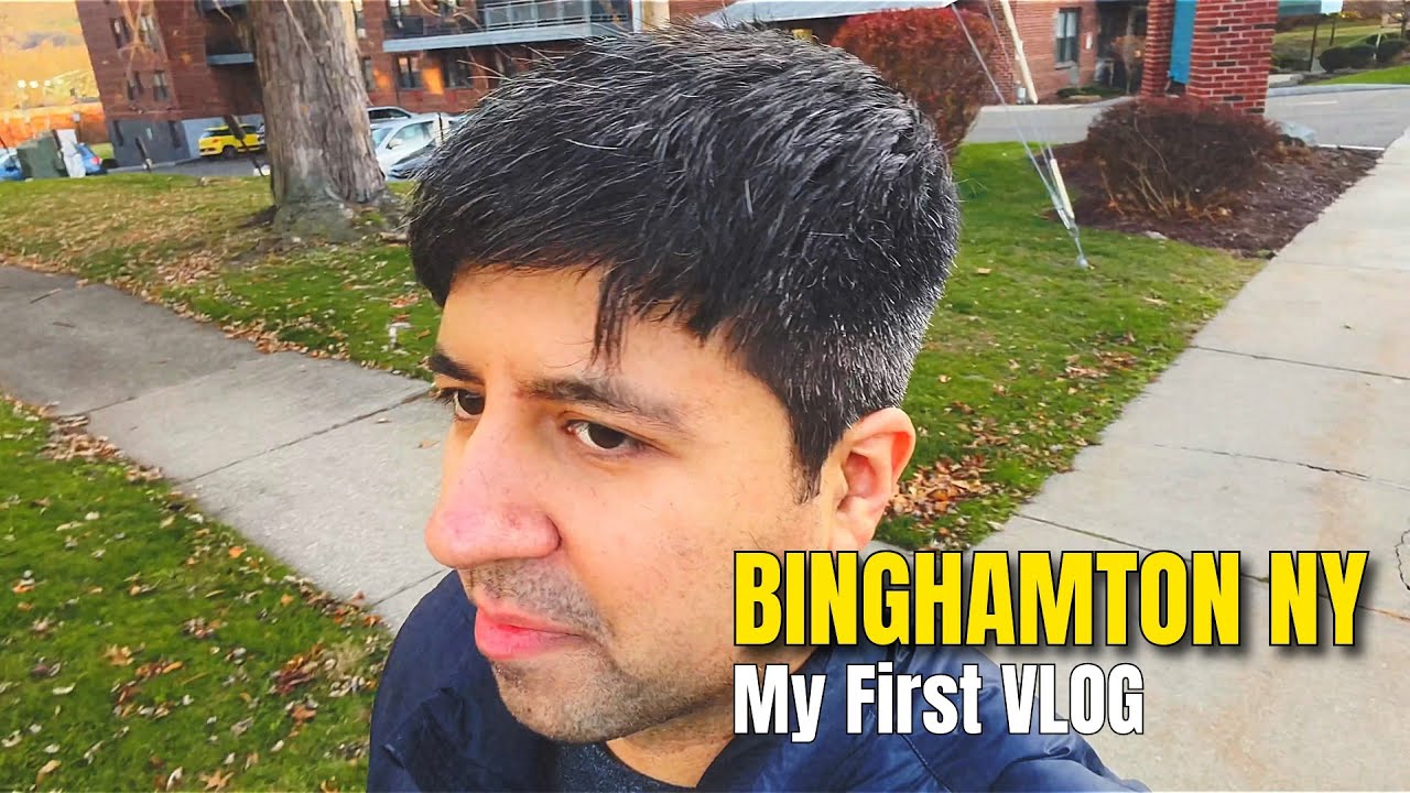 Binghamton Evening Walk Fresh Haircut Vibes 🚶🏻‍♀️😊 | 4K | iPhone 17 Pro Max