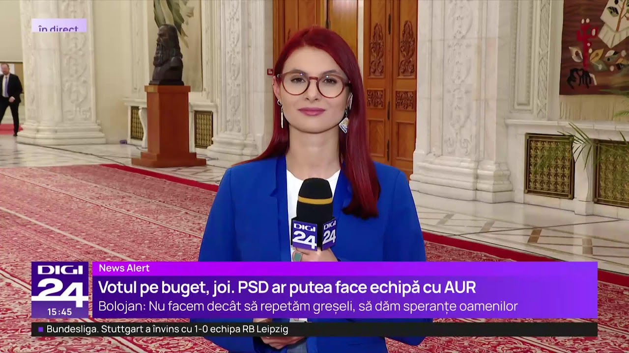 🟣 Știrile Digi24  de la ora 15  – 16 martie 2026