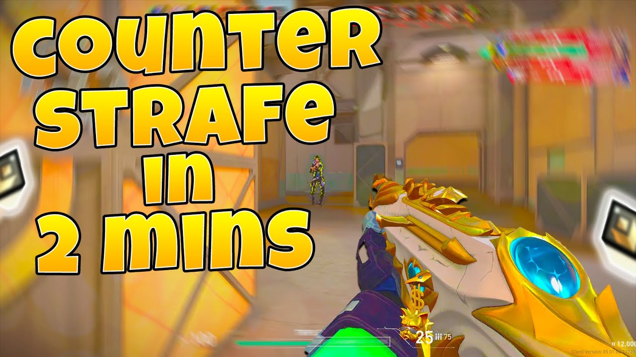 How To EASILY Counter Strafe and Jiggle Peak In VALORANT (2 Mins)