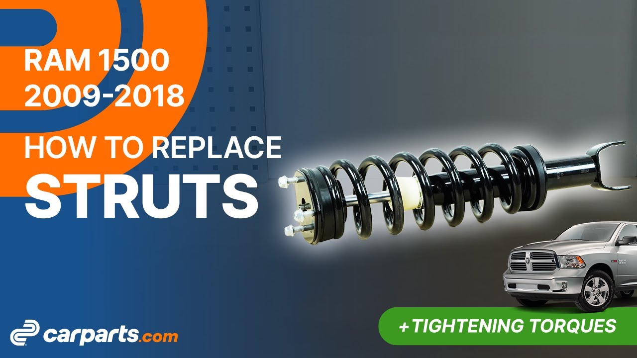 How to replace the Struts 2009-2018 Dodge RAM 1500 🚗