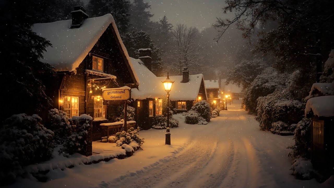 𝐒𝐭𝐮𝐝𝐲𝐢𝐧𝐠 𝐀𝐥𝐨𝐧𝐞 𝐢𝐧 𝐚 𝐒𝐧𝐨𝐰𝐲 𝐆𝐨𝐭𝐡𝐢𝐜 𝐂𝐨𝐟𝐟𝐞𝐞 ❄️ 𝐃𝐚𝐫𝐤 𝐀𝐜𝐚𝐝𝐞𝐦𝐢𝐚 𝐏𝐢𝐚𝐧𝐨 & 𝐕𝐢𝐨𝐥𝐢𝐧 𝐟𝐨𝐫 𝐃𝐞𝐞𝐩 𝐅𝐨𝐜𝐮𝐬 & 𝐖𝐫𝐢𝐭𝐢𝐧𝐠