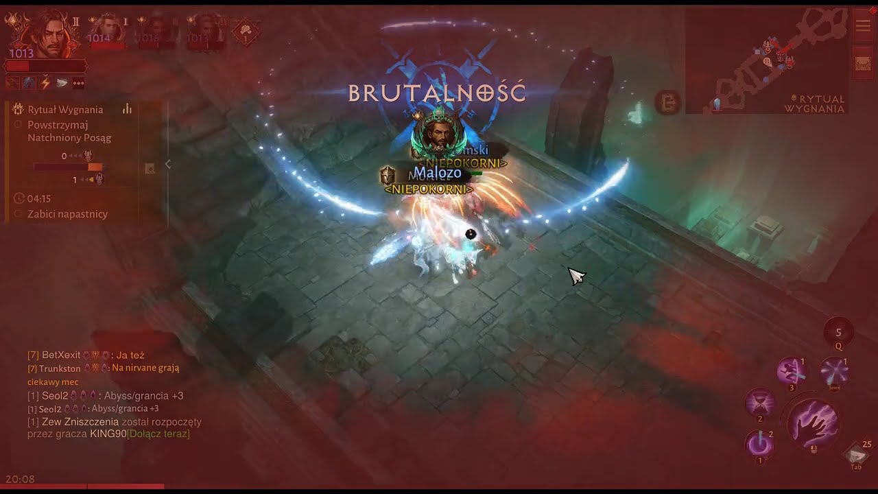 Diablo Immortal : Rite of Exile NIEPOKORNI vs Nirvana  2025.08.31