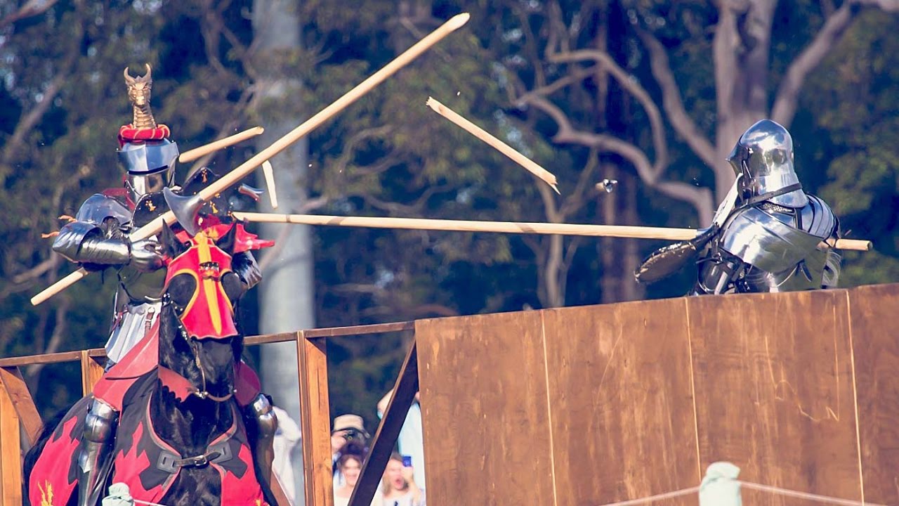 Jousting - Behind the News