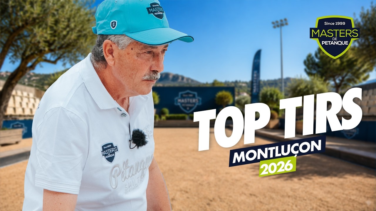 Fazzino, Rocher, Sarrio : Les plus beaux points &agrave; Montlu&ccedil;on (Masters de p&eacute;tanque 2026)