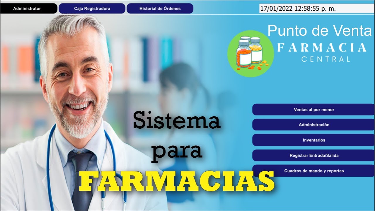 Sistema Punto de Venta para Farmacias o Venta de Medicamentos ECOPOS Software POS