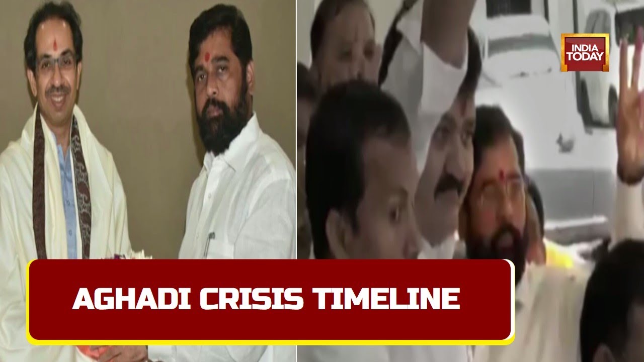 'Maha' Aghadi Crisis Timeline : Here Is All You Need To Know About Political Crisis In Maharashtra